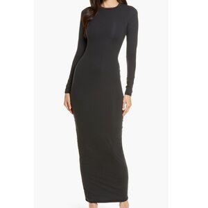 SKIMS fits everybody crew neck long sleeve dress